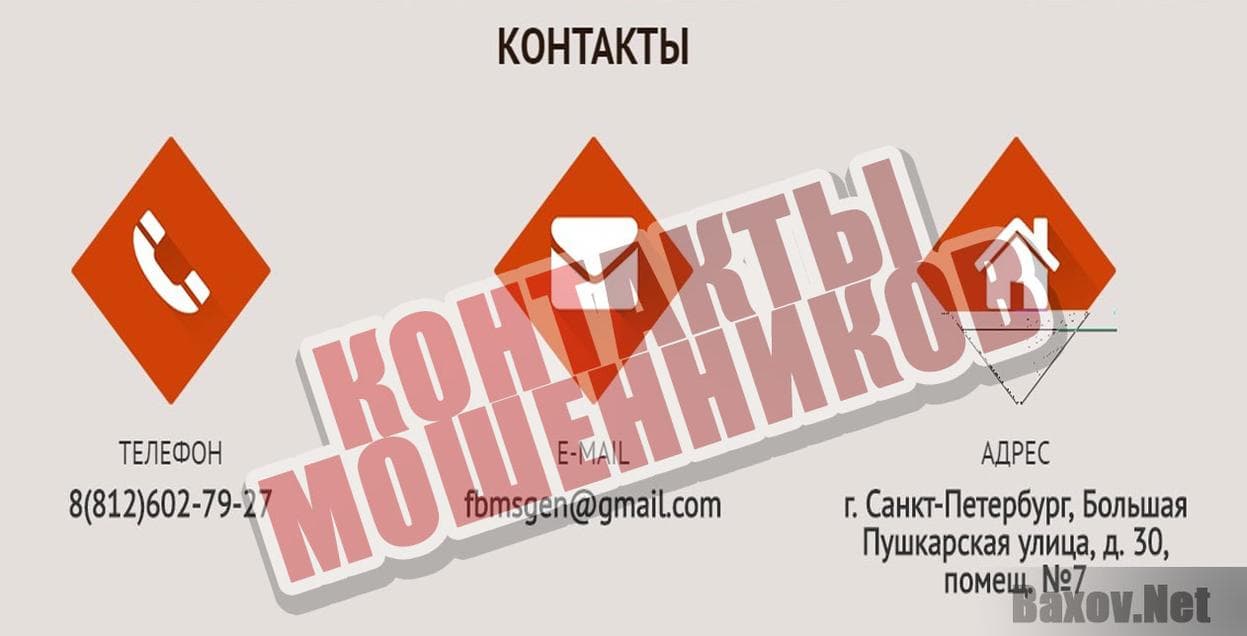 Финансовый брокер Сергей Малышев - Контакты мошенников