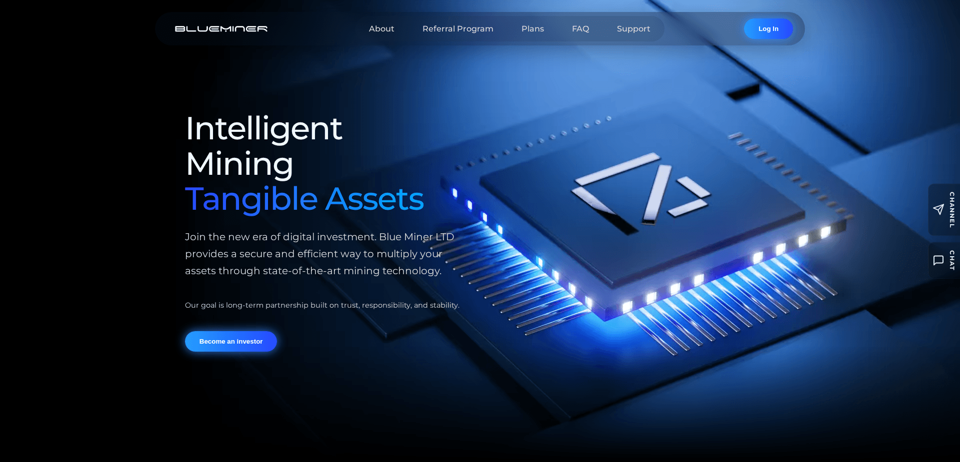 Хайп Blue Miner Ltd отзывы и обзор. Развод, лохотрон или правда. Только честные и правдивые отзывы.