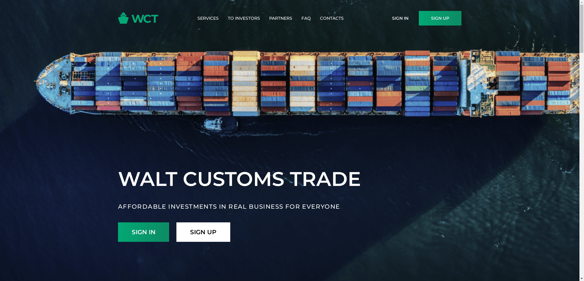 Walt Customs Trade отзывы и обзор. Развод, лохотрон или правда. Только честные и правдивые отзывы на Baxov.Net