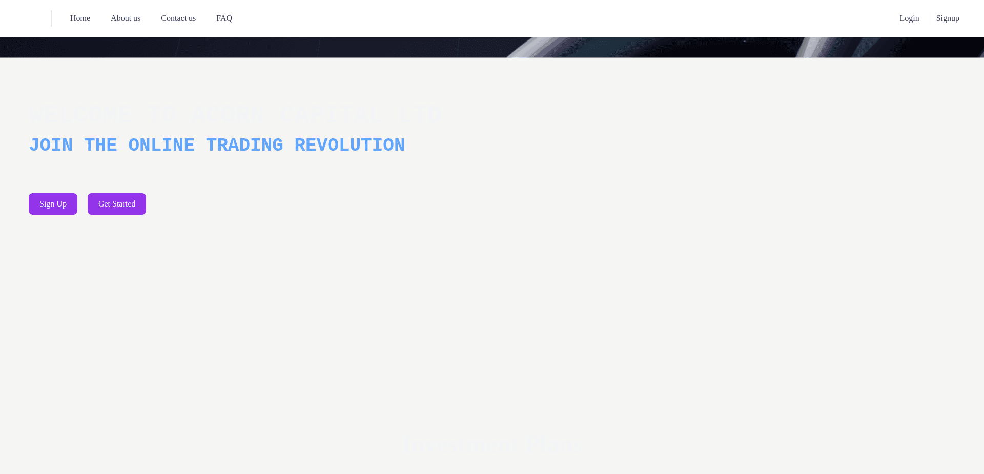 Screenshot for acorncapital.online - 1