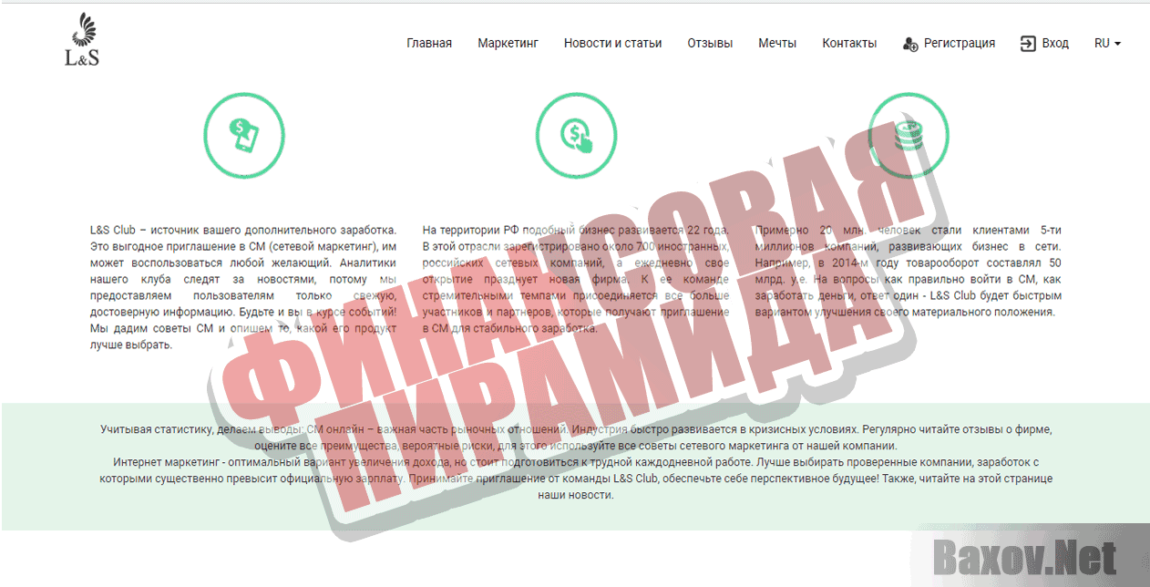 L&S Club Финансовая пирамида