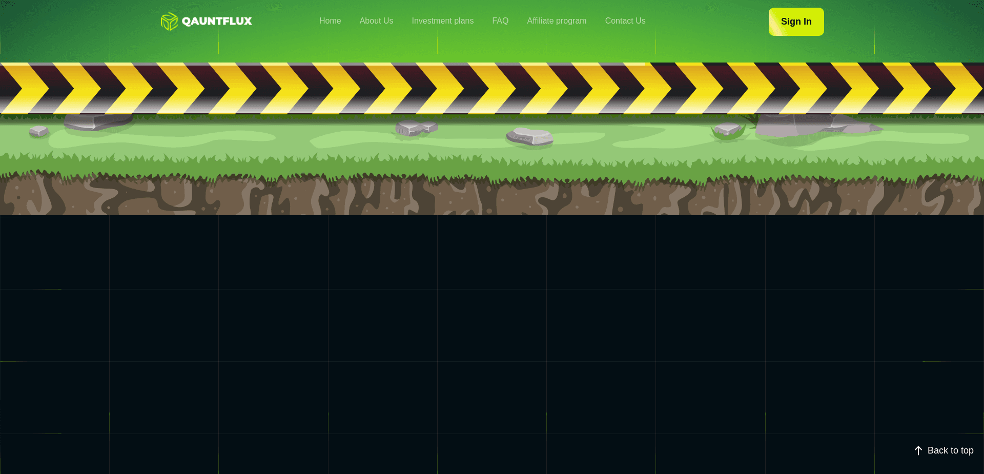 Screenshot for qauntflux.com - 1