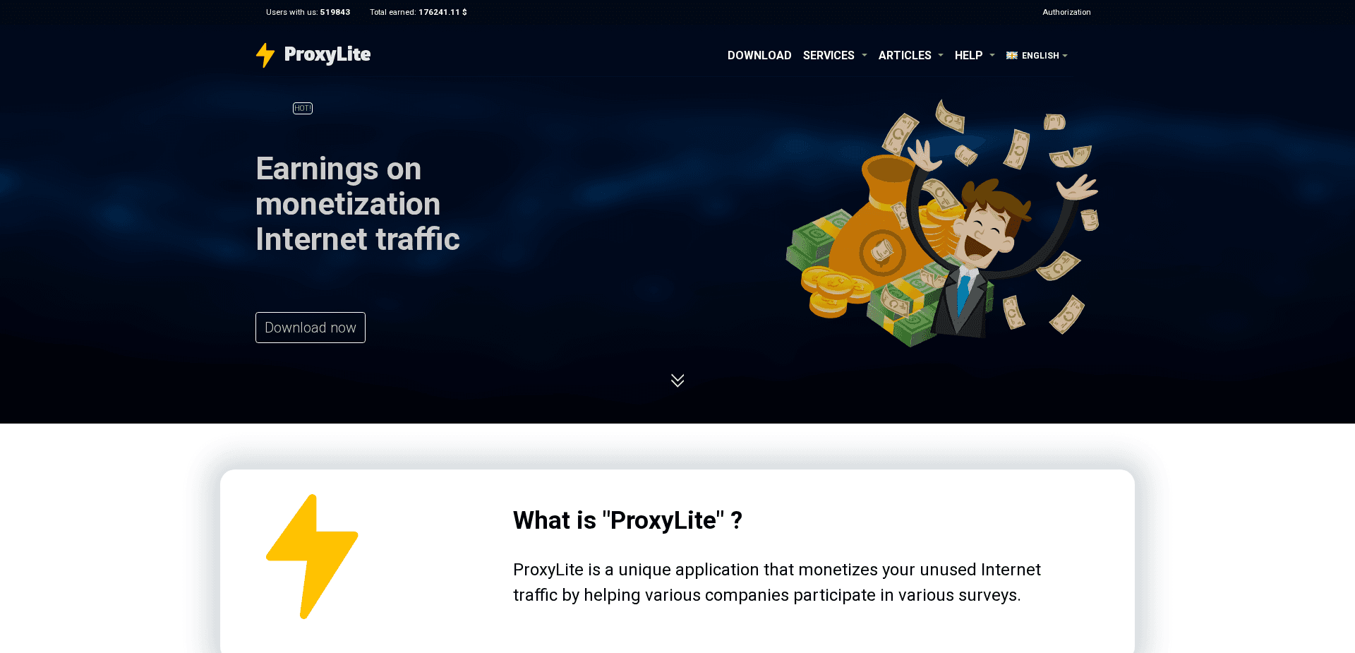 Screenshot for proxylite.ru - 0