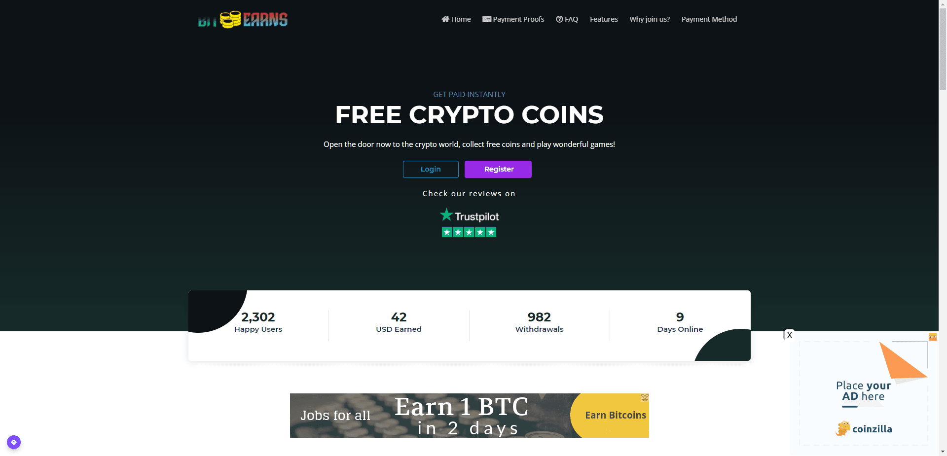 Crypto Faucet отзывы и обзор. Развод, лохотрон или правда. Только честные и правдивые отзывы.