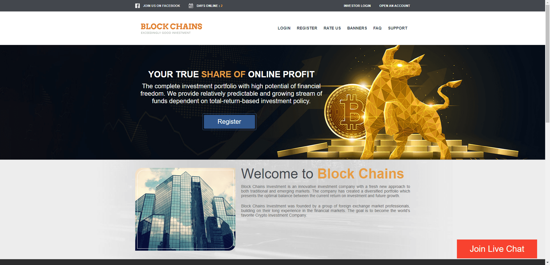 Block Chains Investment отзывы и обзор. Развод, лохотрон или правда. Только честные и правдивые отзывы на Baxov.Net