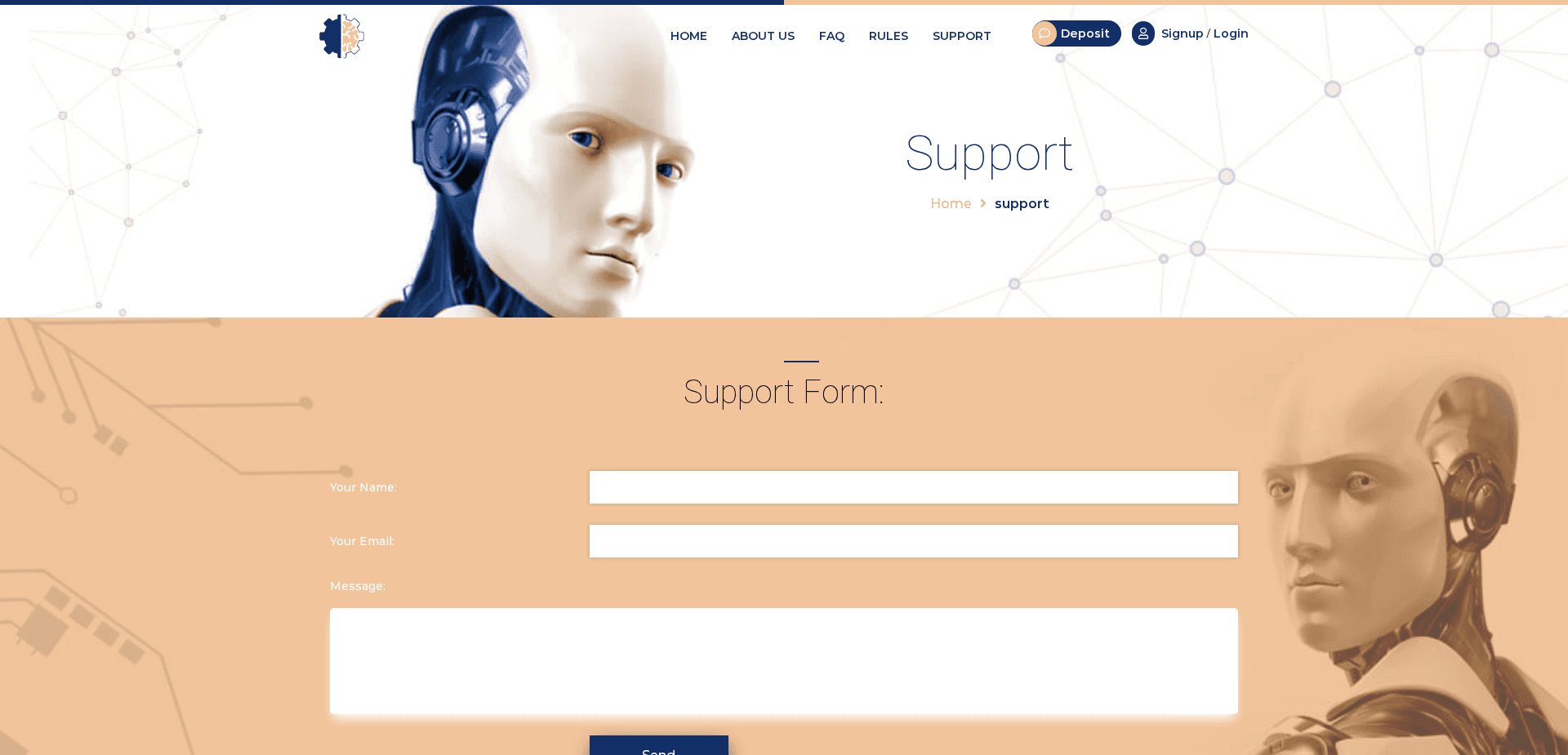 Screenshot for metal-robot.cfd - 3