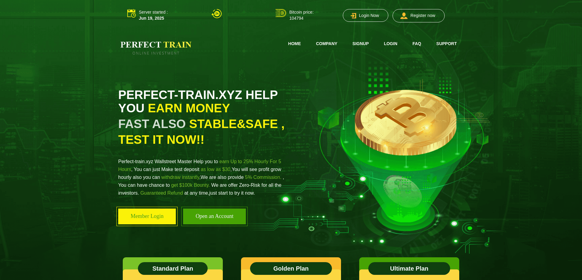 Screenshot for perfect-train.xyz - 1