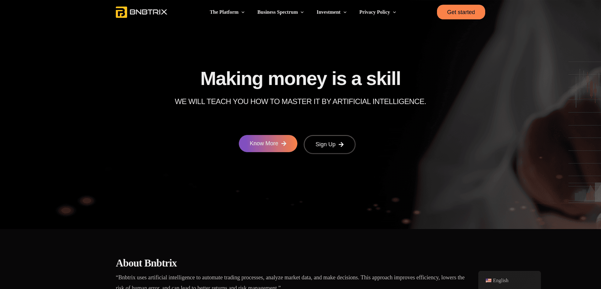 Bnbtrix отзывы и обзор. Развод, лохотрон или правда. Только честные и правдивые отзывы.