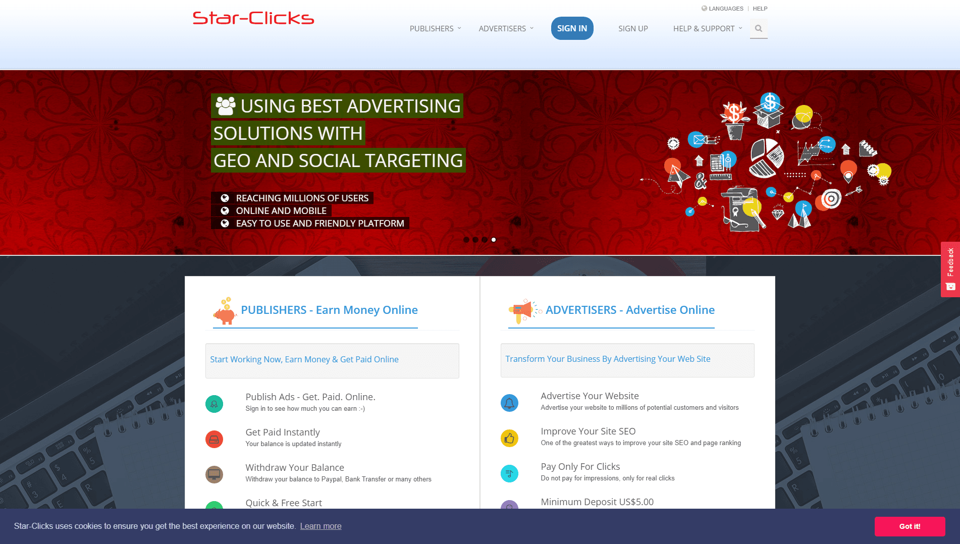 Star clicks развод, лохотрон или правда. Только честные и правдивые отзывы на Baxov.Net