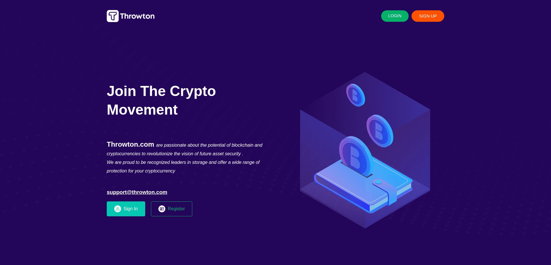 Screenshot for throwton.com - 0