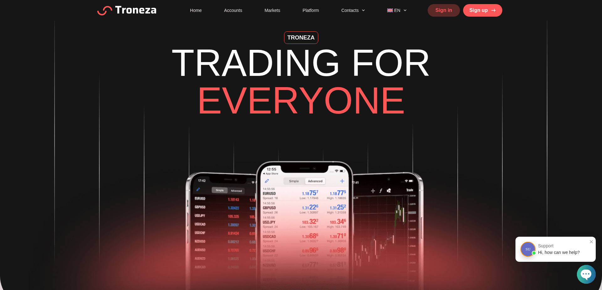 Screenshot for troneza.net - 1