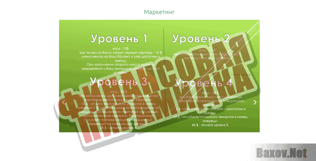 Live Line Финансовая пирамидка