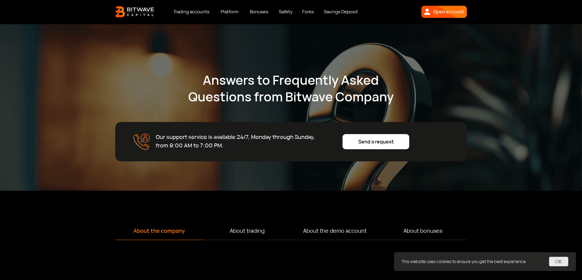 Screenshot for bitwave-capital.com - 1