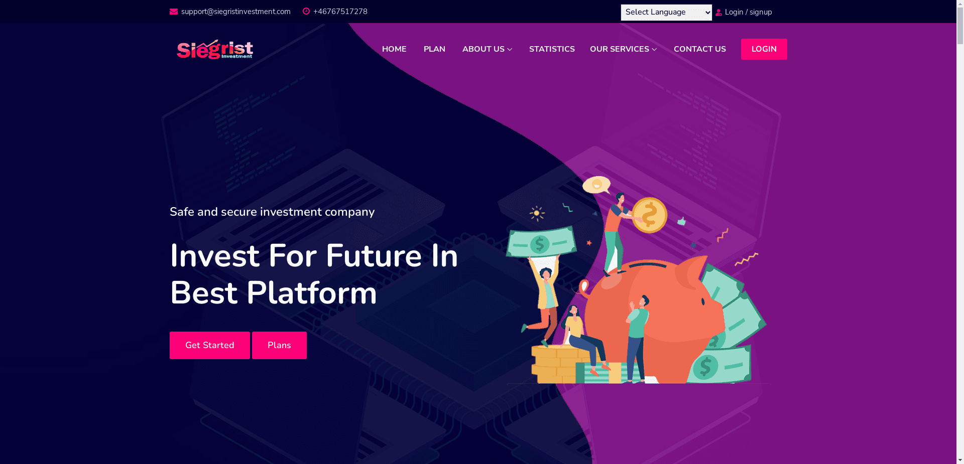 Siegristinvestment отзывы и обзор. Развод, лохотрон или правда. Только честные и правдивые отзывы на Baxov.Net