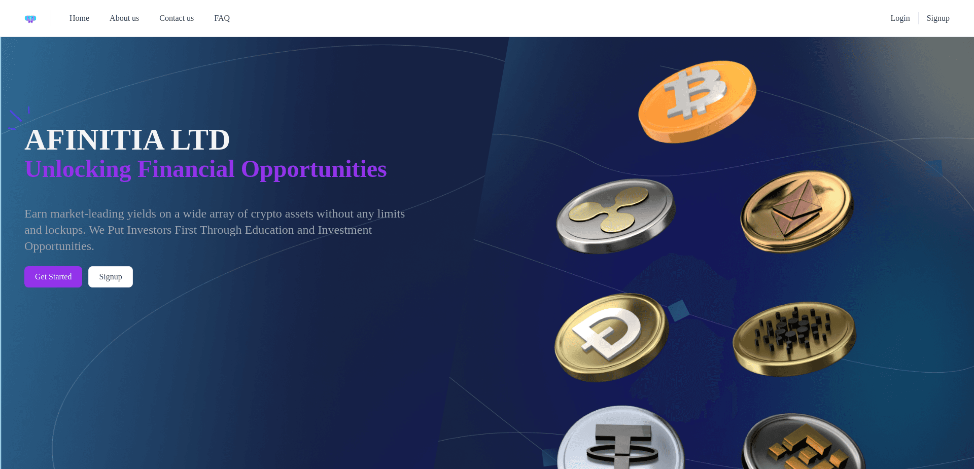 Screenshot for afinitia.store - 1