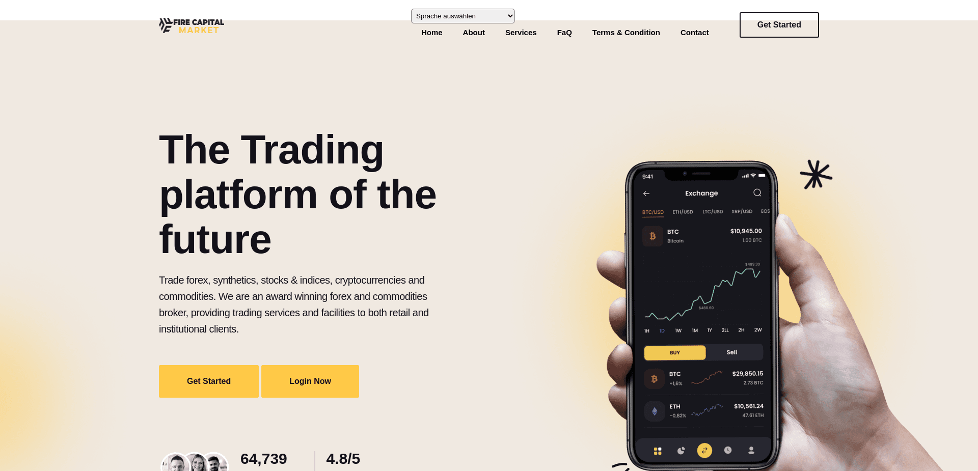 Screenshot for firecapitalmarkets.com - 4