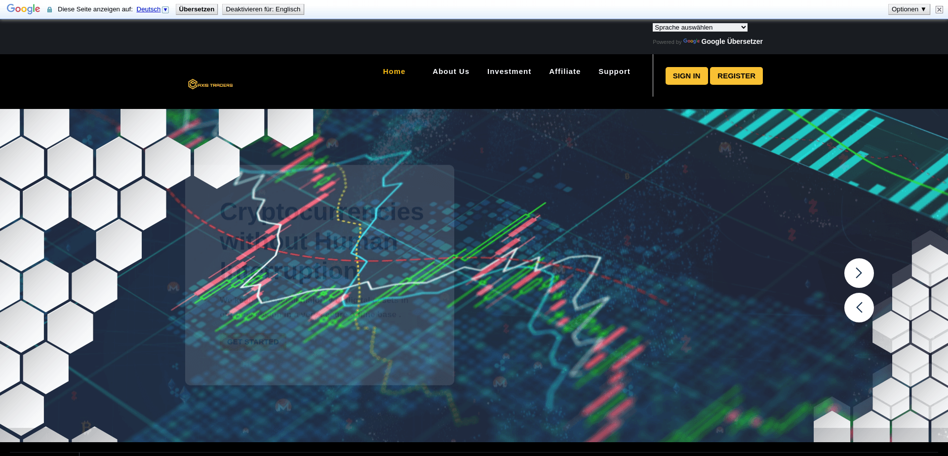 Screenshot for axis-traders.com - 2
