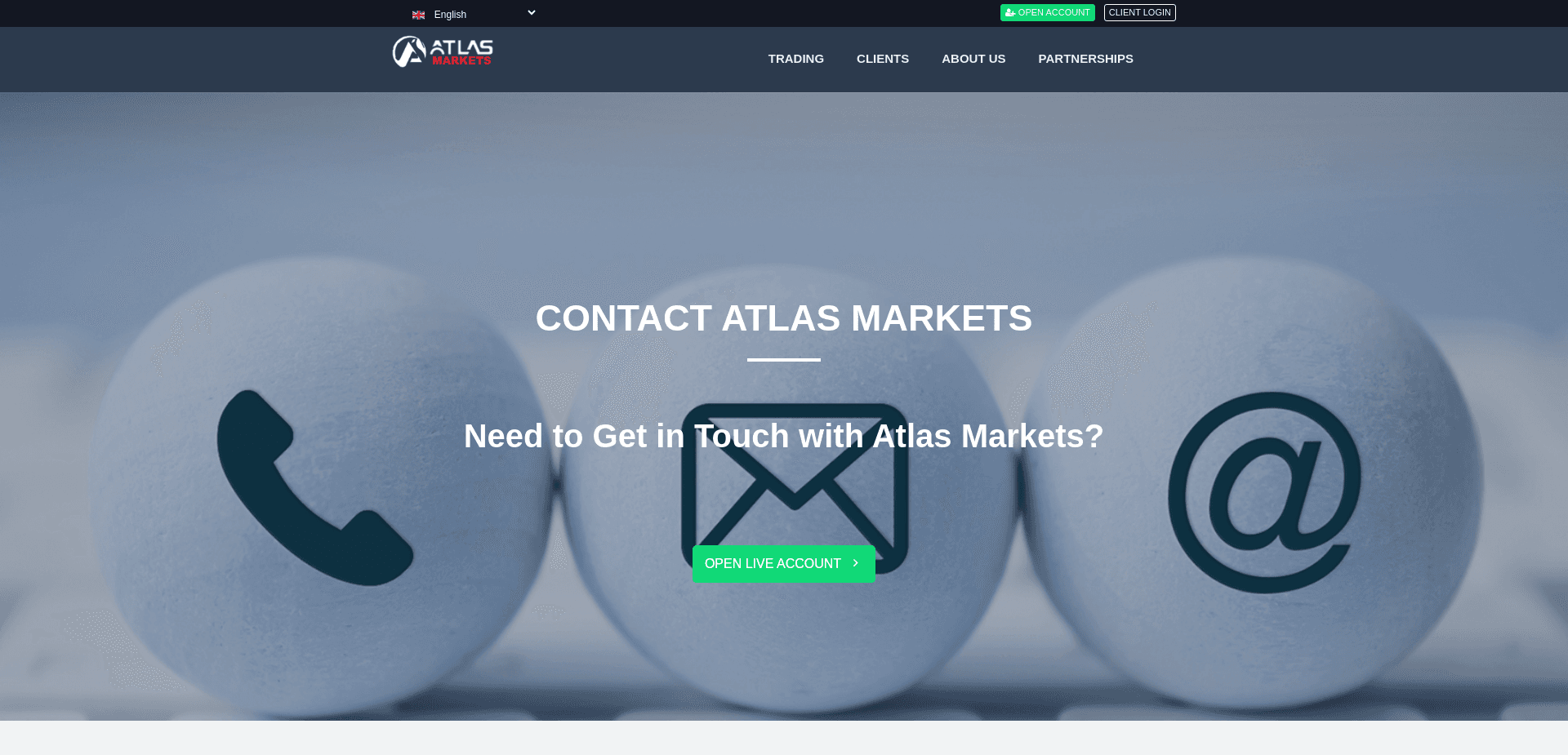 Screenshot for atlasmarketspro.com - 2