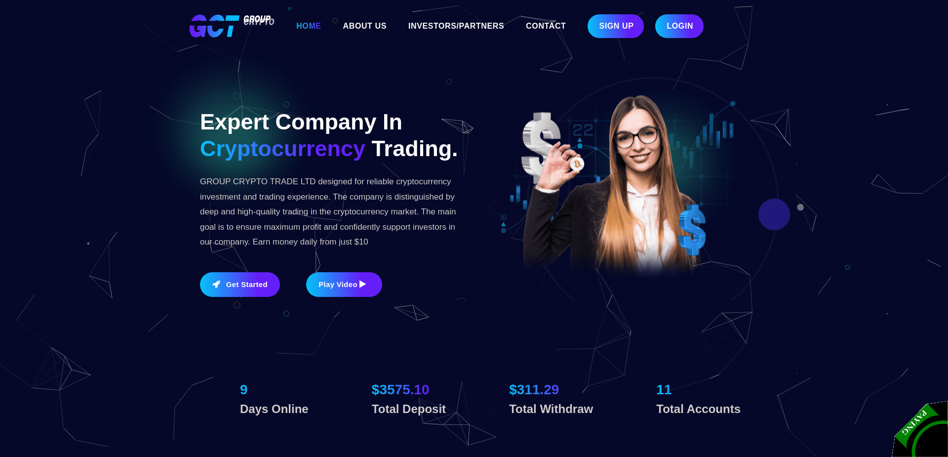 Screenshot for groupcryptotrade.com - 3