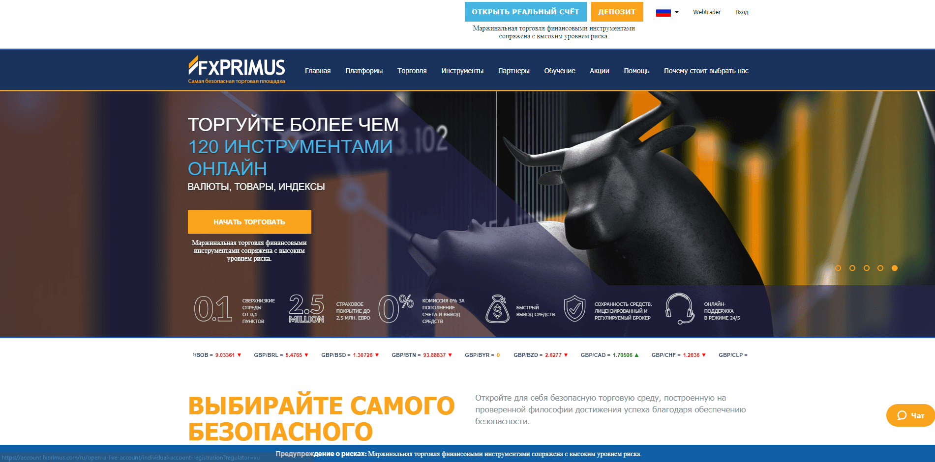 fxPrimus - обзор проекта