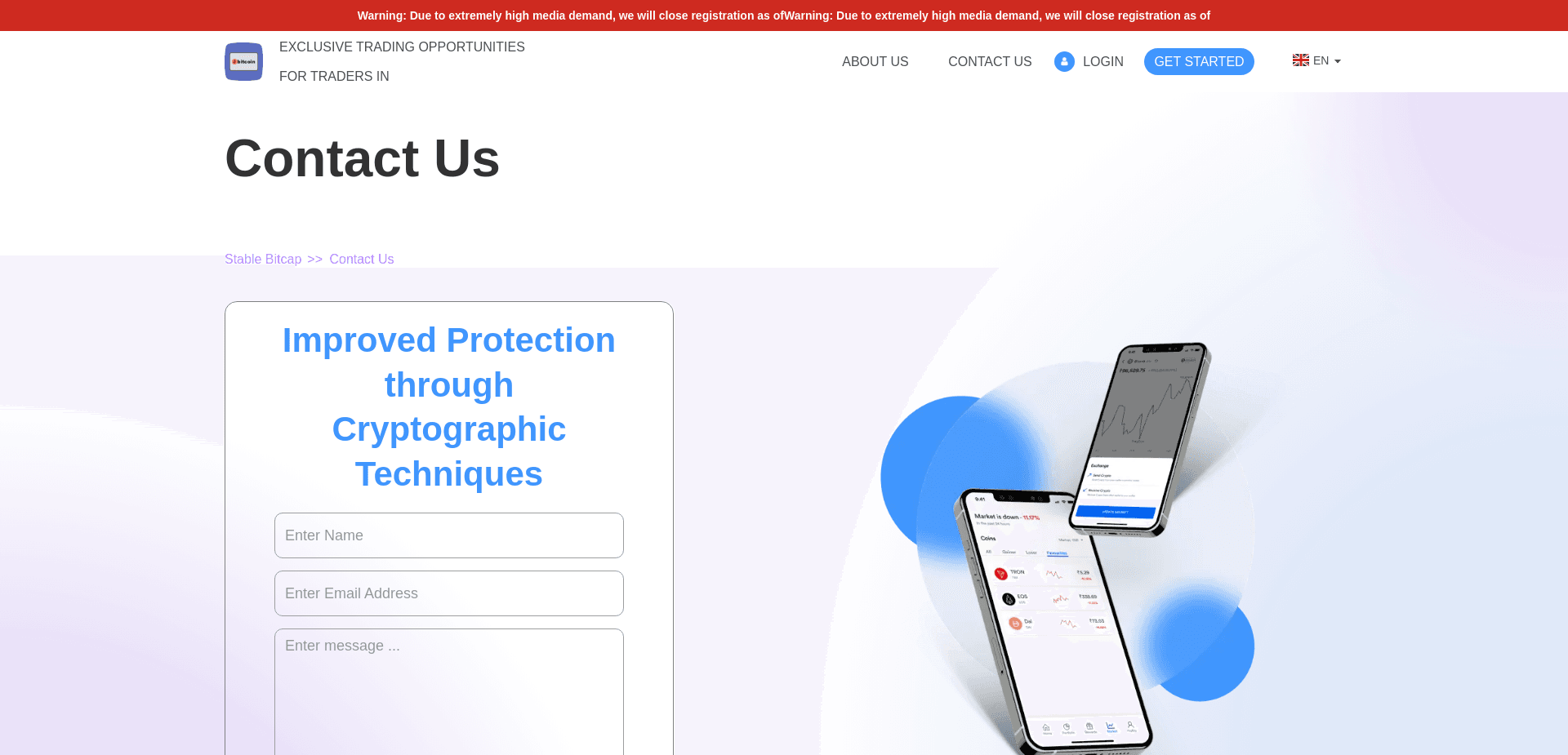 Screenshot for stablebitcap.com - 2