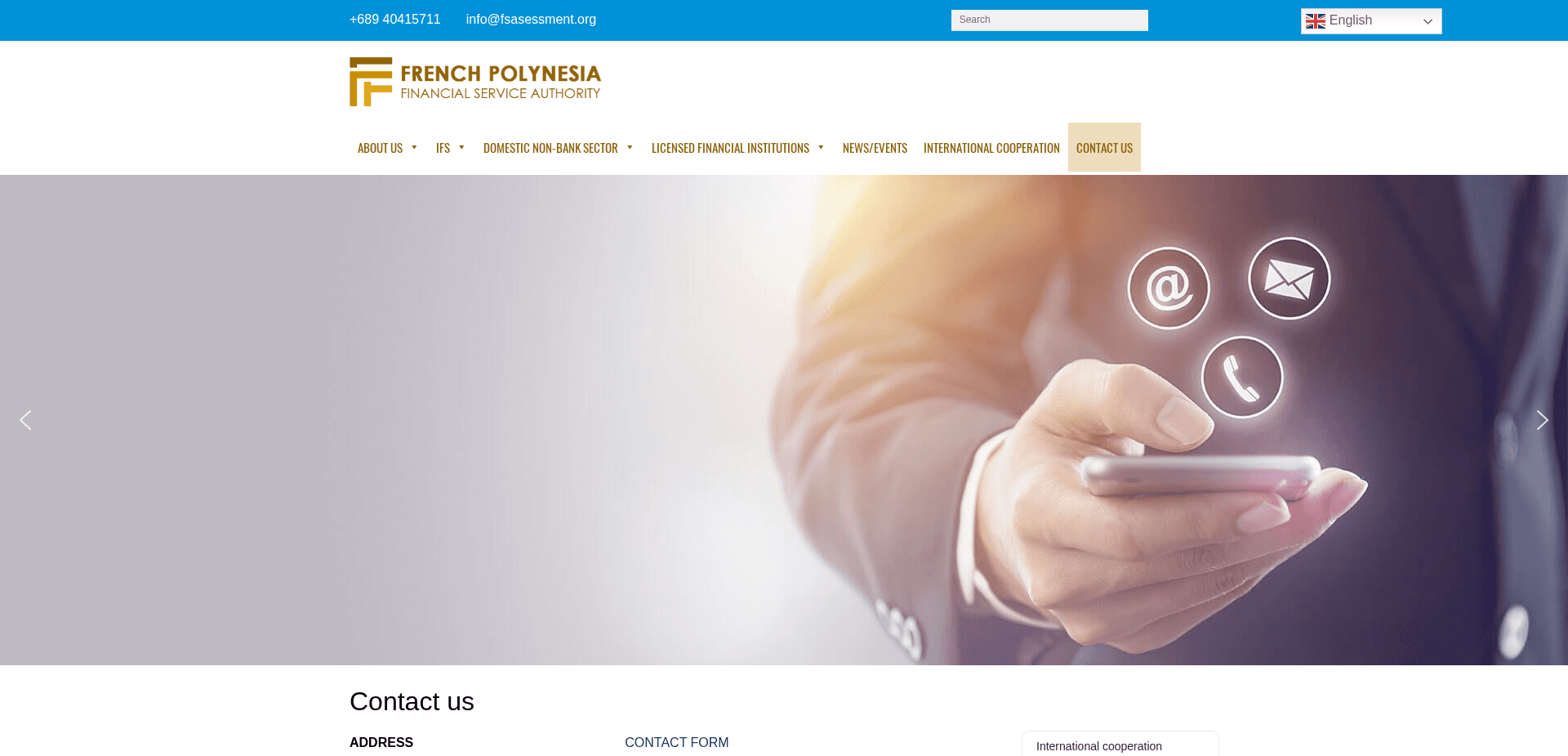 Screenshot for fsasessment.org - 1