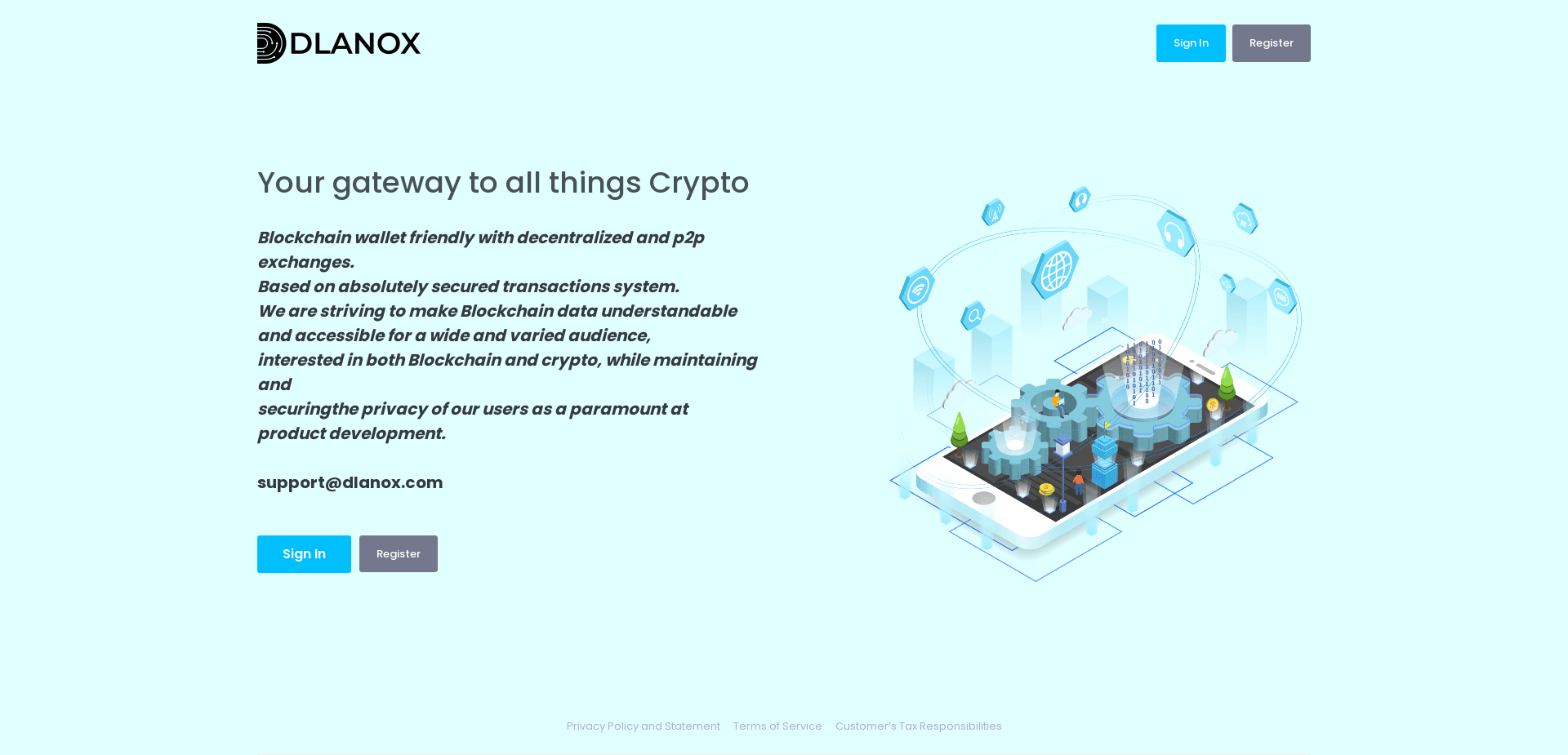 Screenshot for dlanox.com - 1