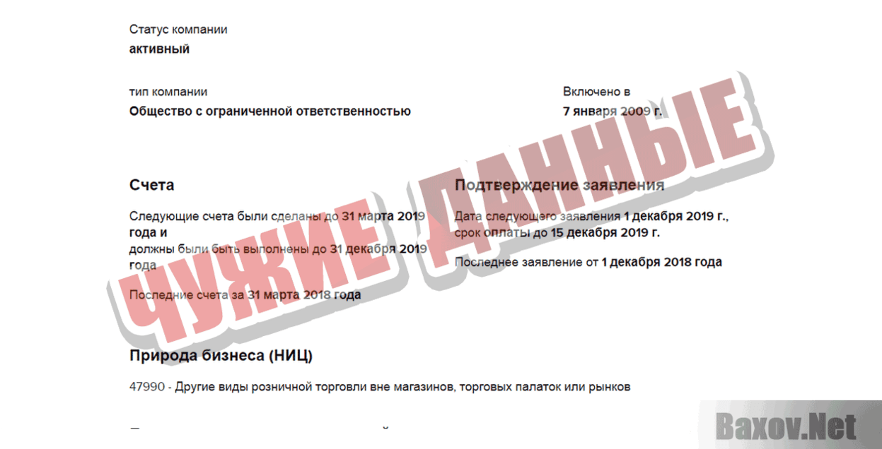 PREMIER FINANCE Чужие данные