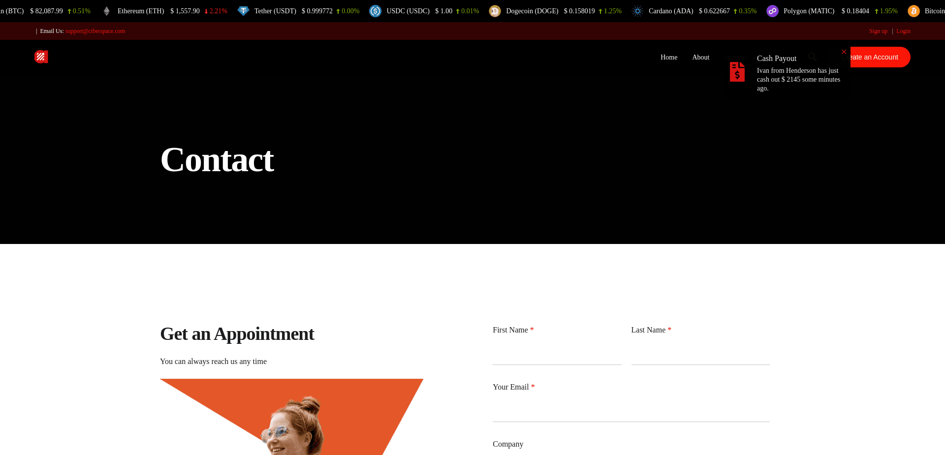 Screenshot for cibroxspace.com - 0