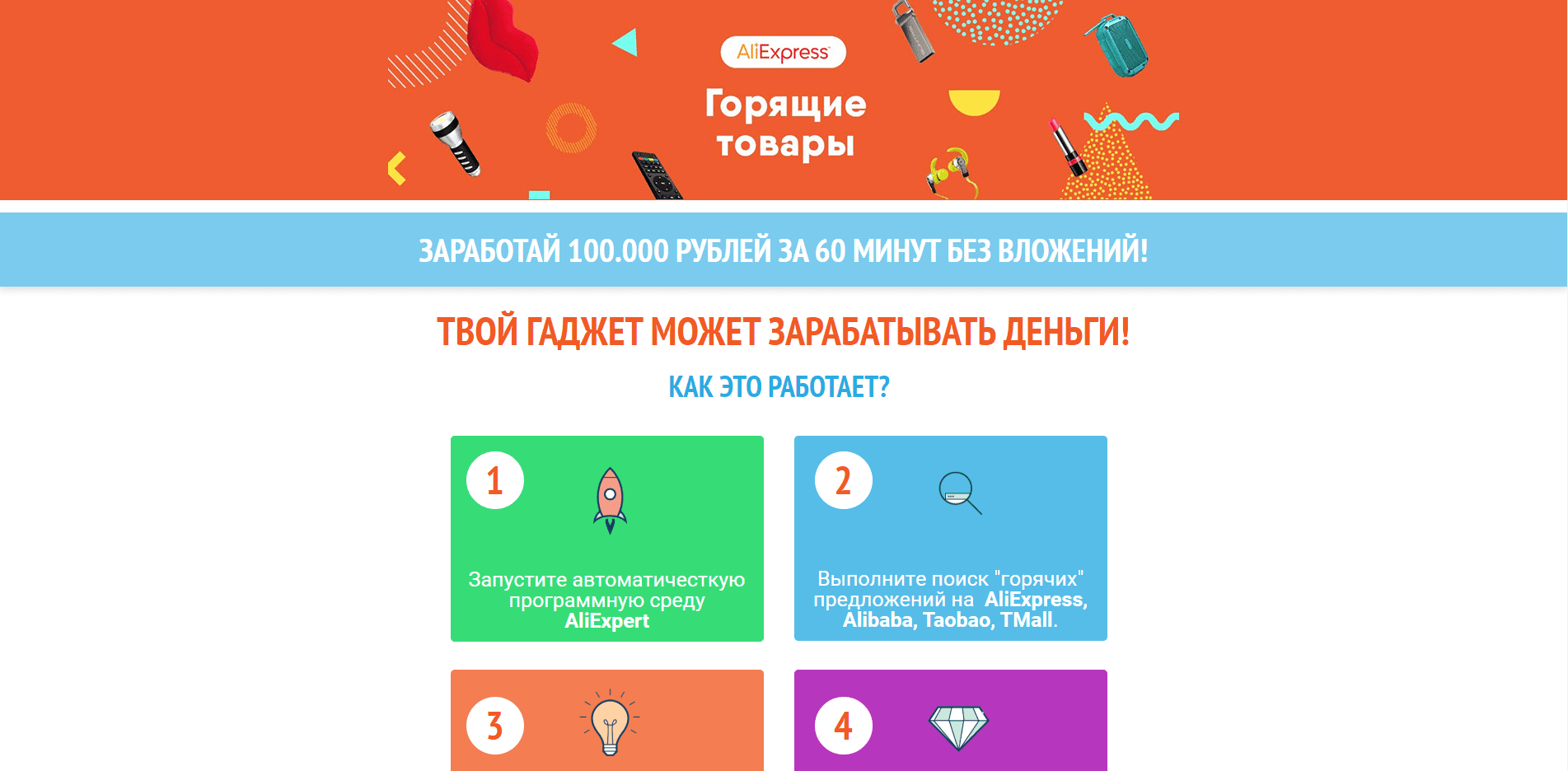 Програмная среда AliExpert