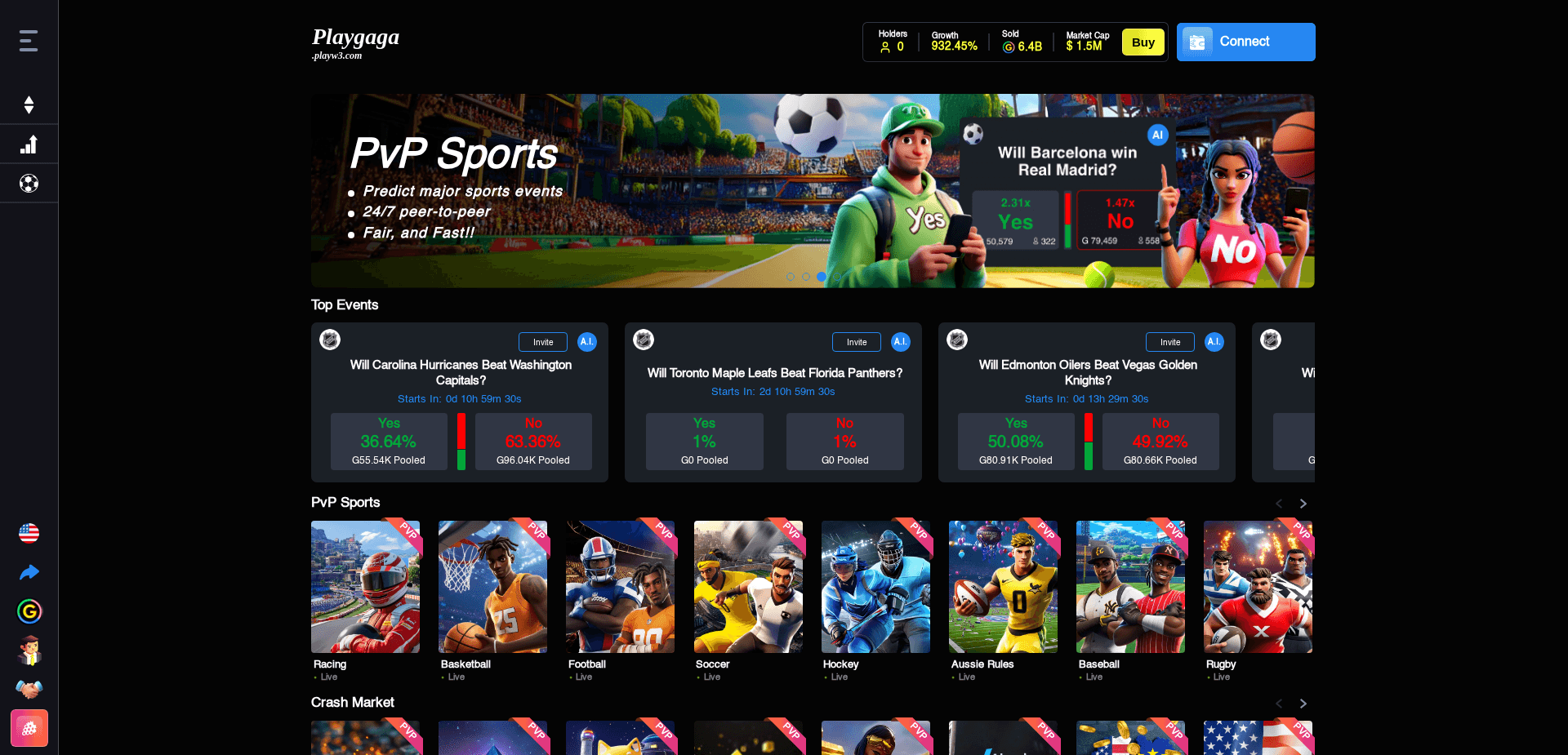 Screenshot for playgaga.playw3.com - 2