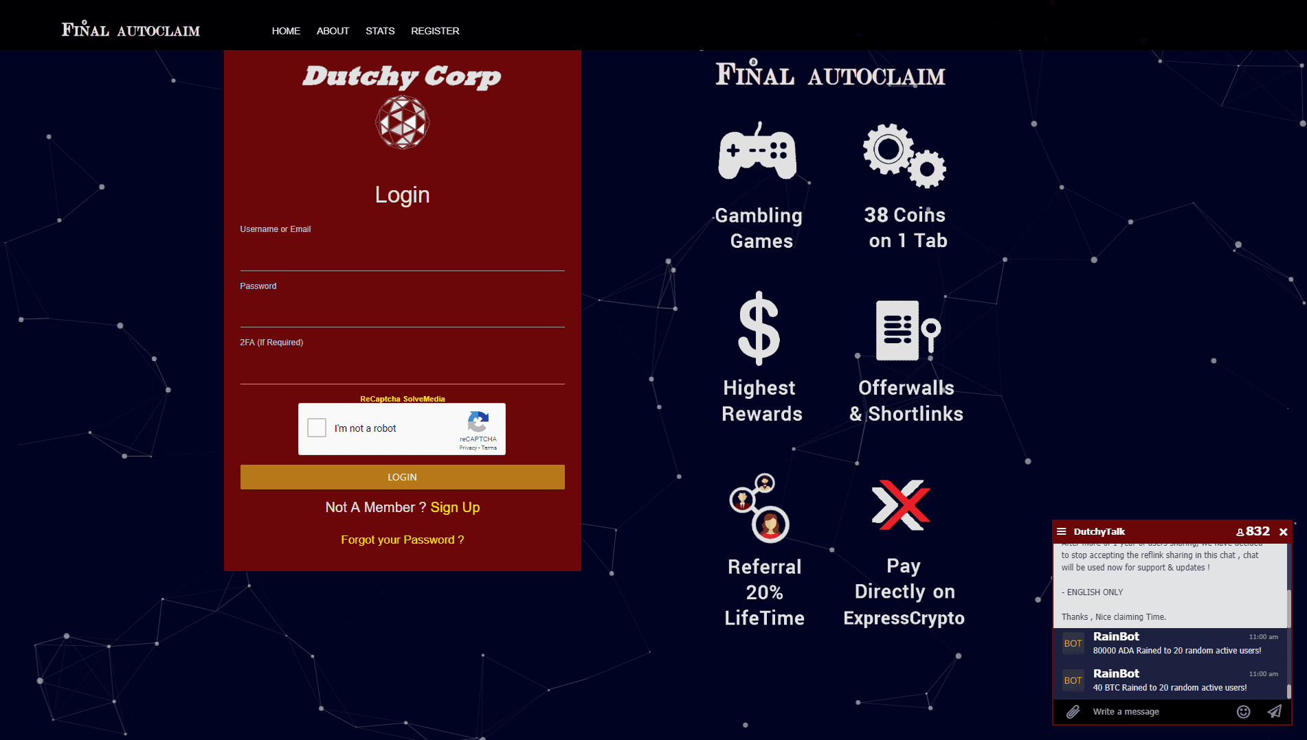Final autofaucet enhanced faucet развод, лохотрон или правда. Только честные и правдивые отзывы на Baxov.Net