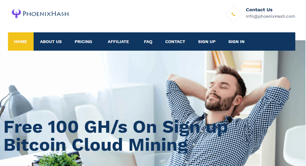 PhoenixHash Лохотрон