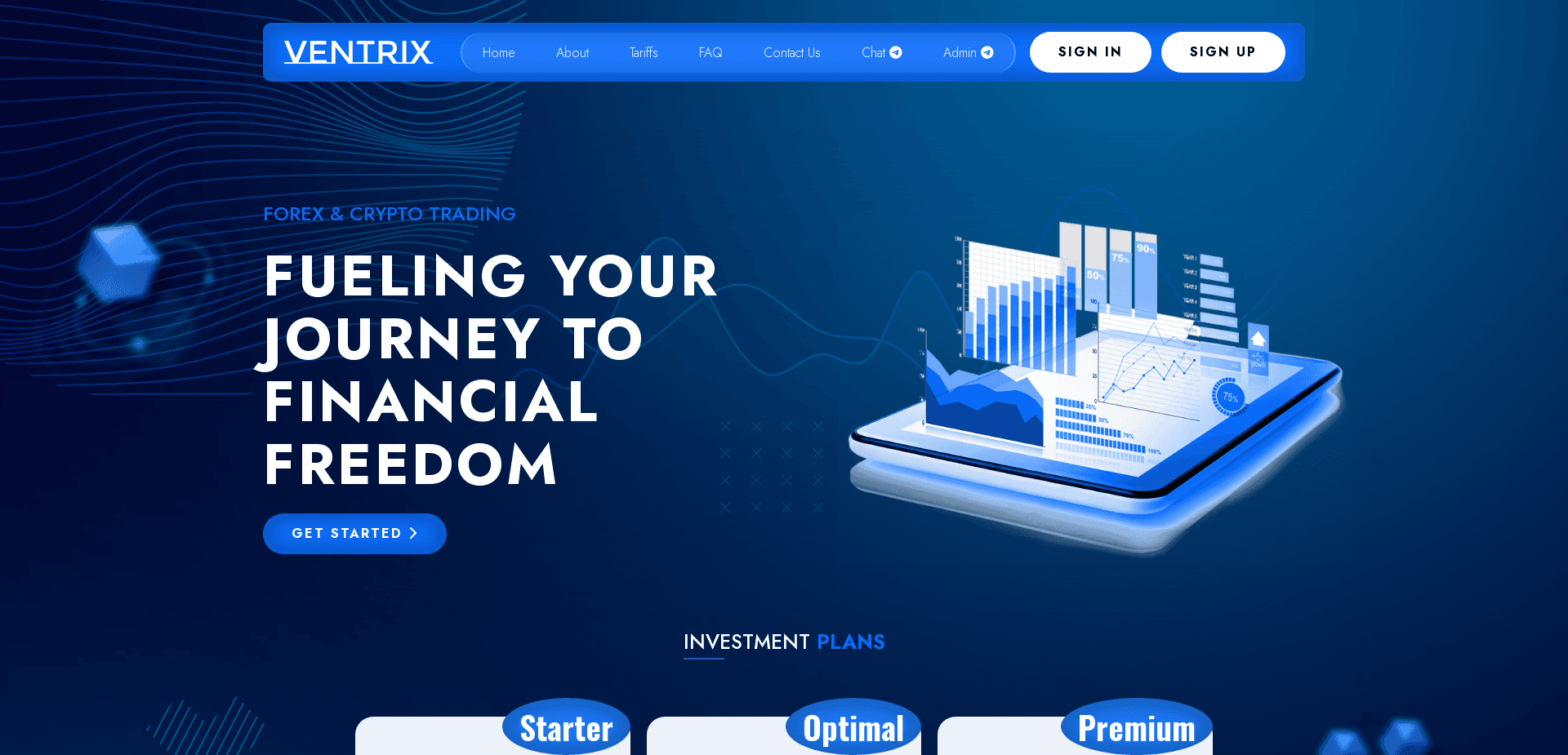 Screenshot for ventrix.top - 1