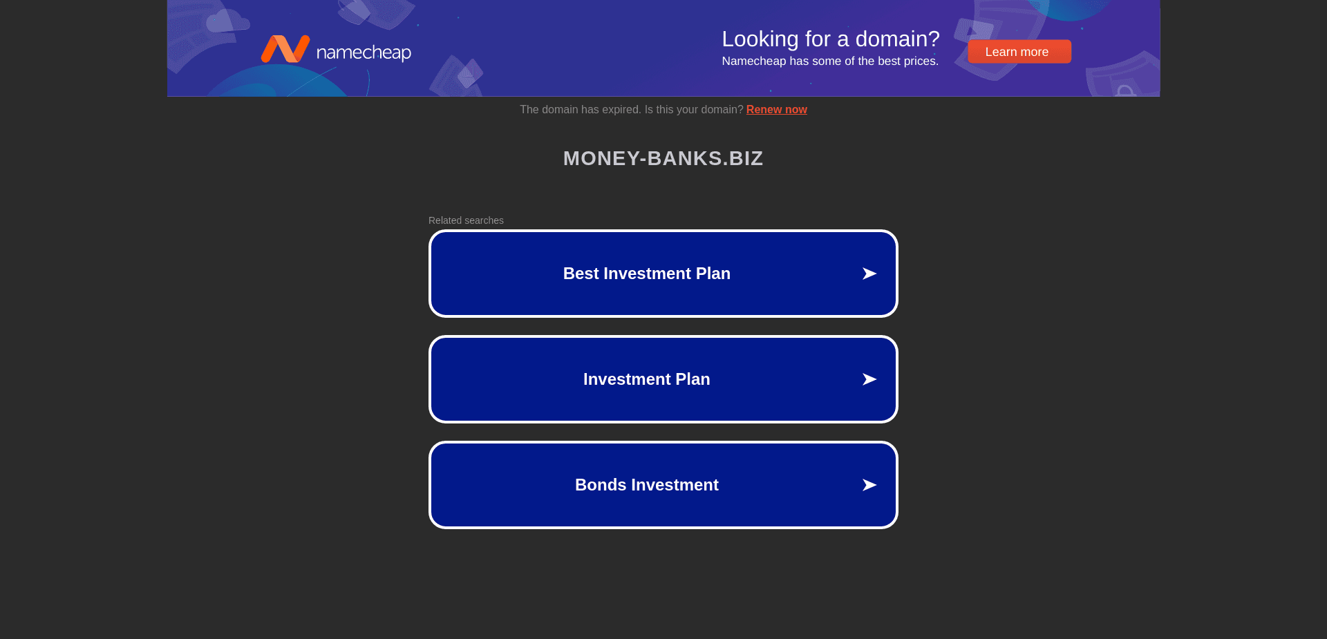 Screenshot for money-banks.biz - 2