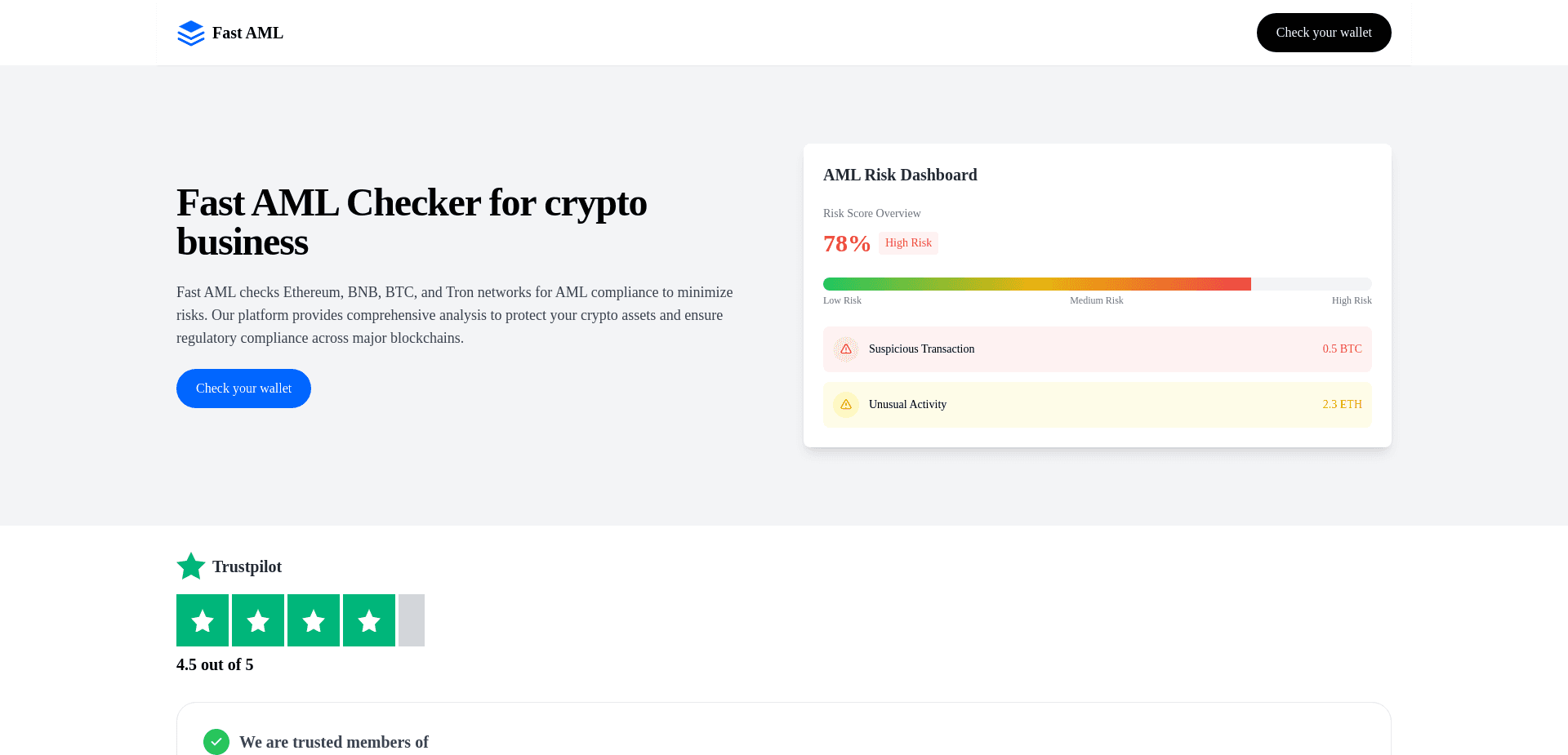 Screenshot for fastaml.com - 0