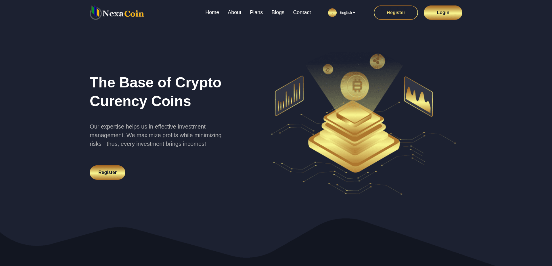 Screenshot for nexacoin.net - 3