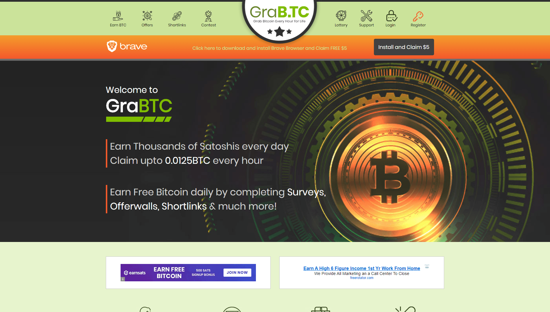 Grab bitcoin every hour for life развод, лохотрон или правда. Только честные и правдивые отзывы на Baxov.Net