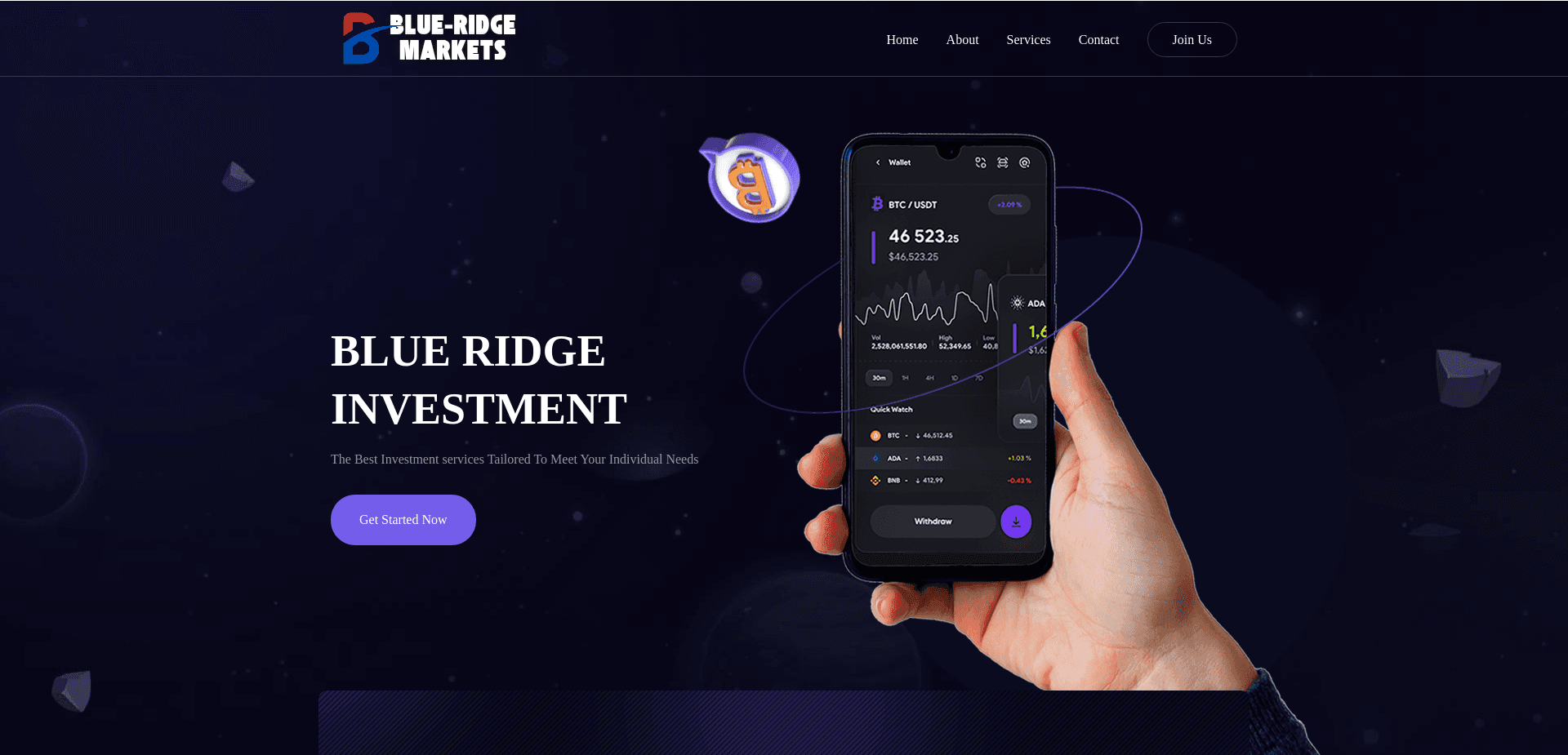 Screenshot for blueridgemarkets.biz - 0