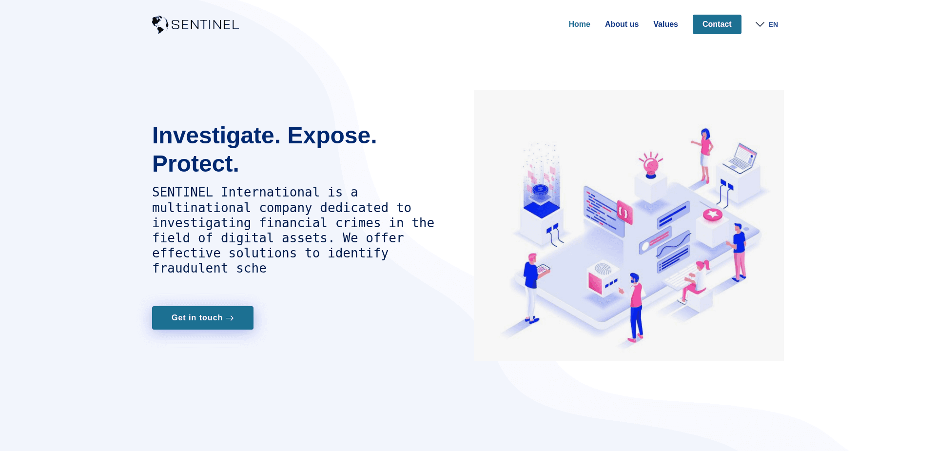 Screenshot for inter-sentinel.com - 3