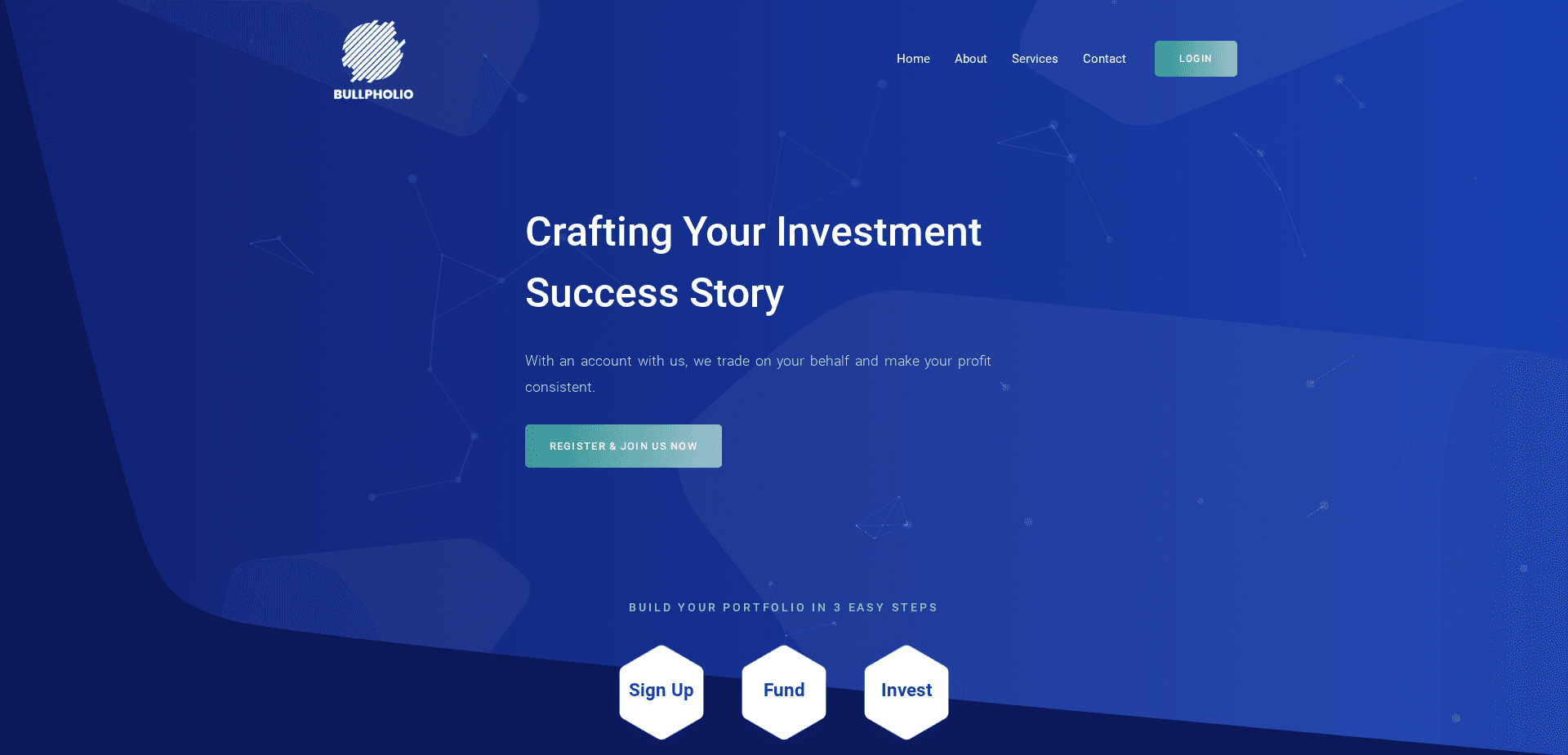 Screenshot for bullpholio.com - 1