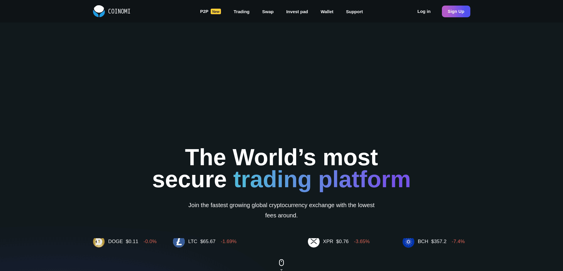Screenshot for coinomi.su - 2