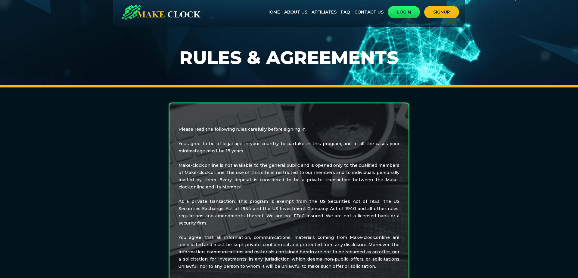 Screenshot for make-clock.online - 1