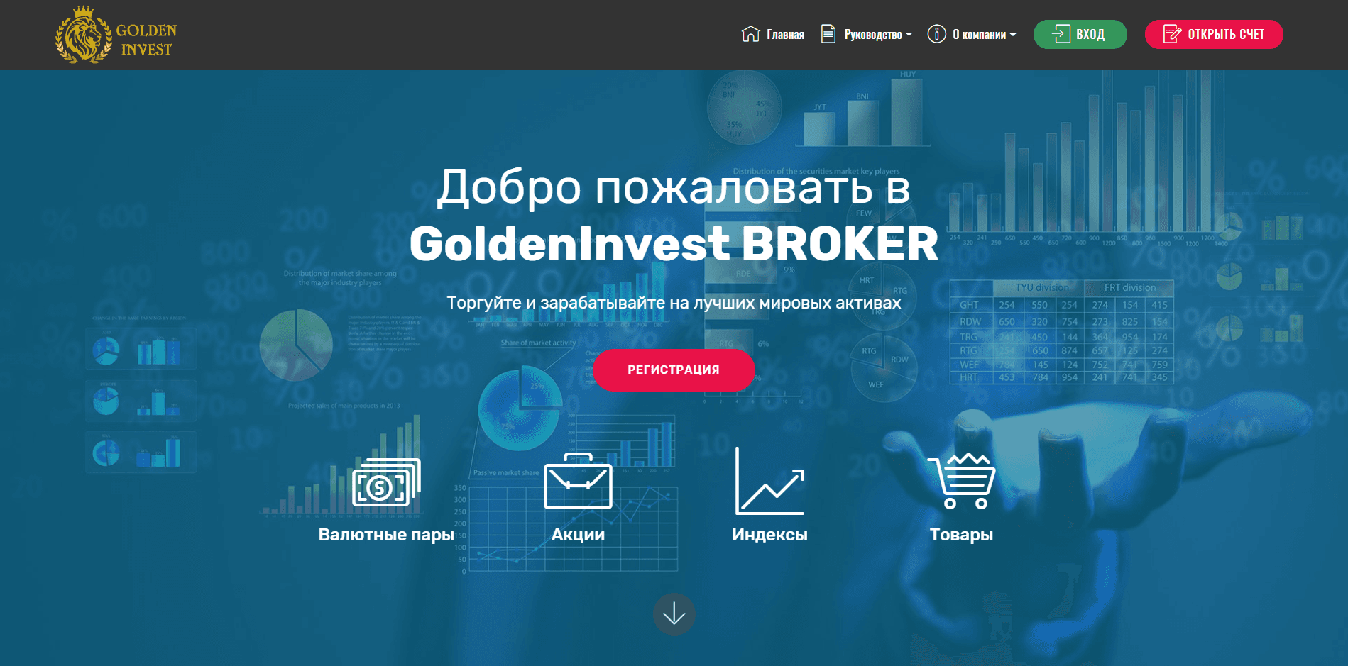 Golden Invest - лохотрон