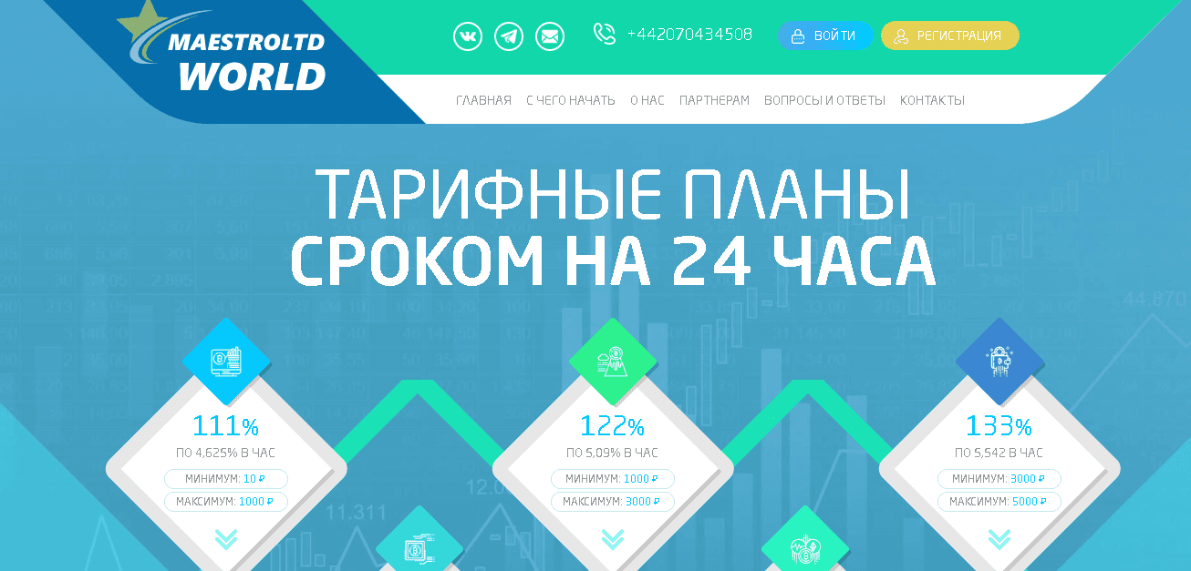 MAESTROLTD - Лохотрон