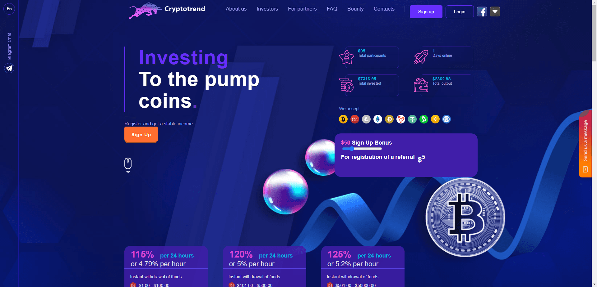 Cryptotrend отзывы и обзор. Развод, лохотрон или правда. Только честные и правдивые отзывы на Baxov.Net