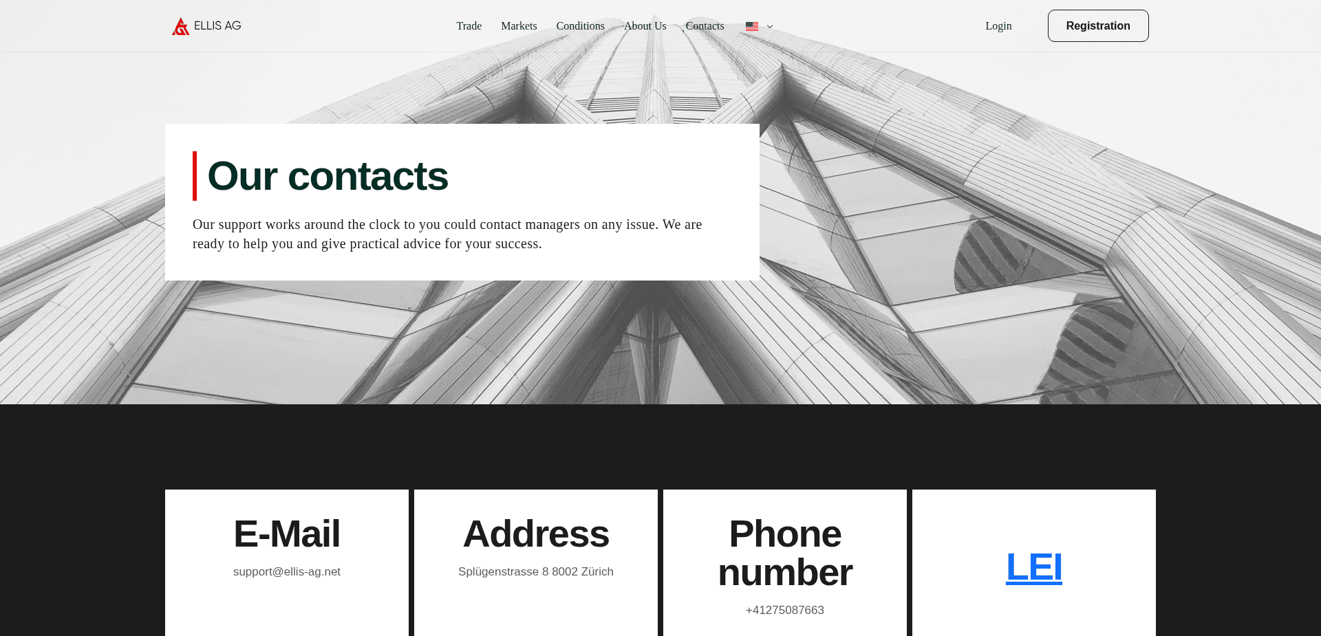 Screenshot for ellis-ag.net - 2