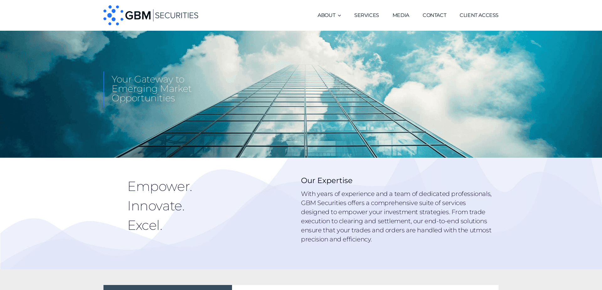 Screenshot for gbmsecurities.com - 1