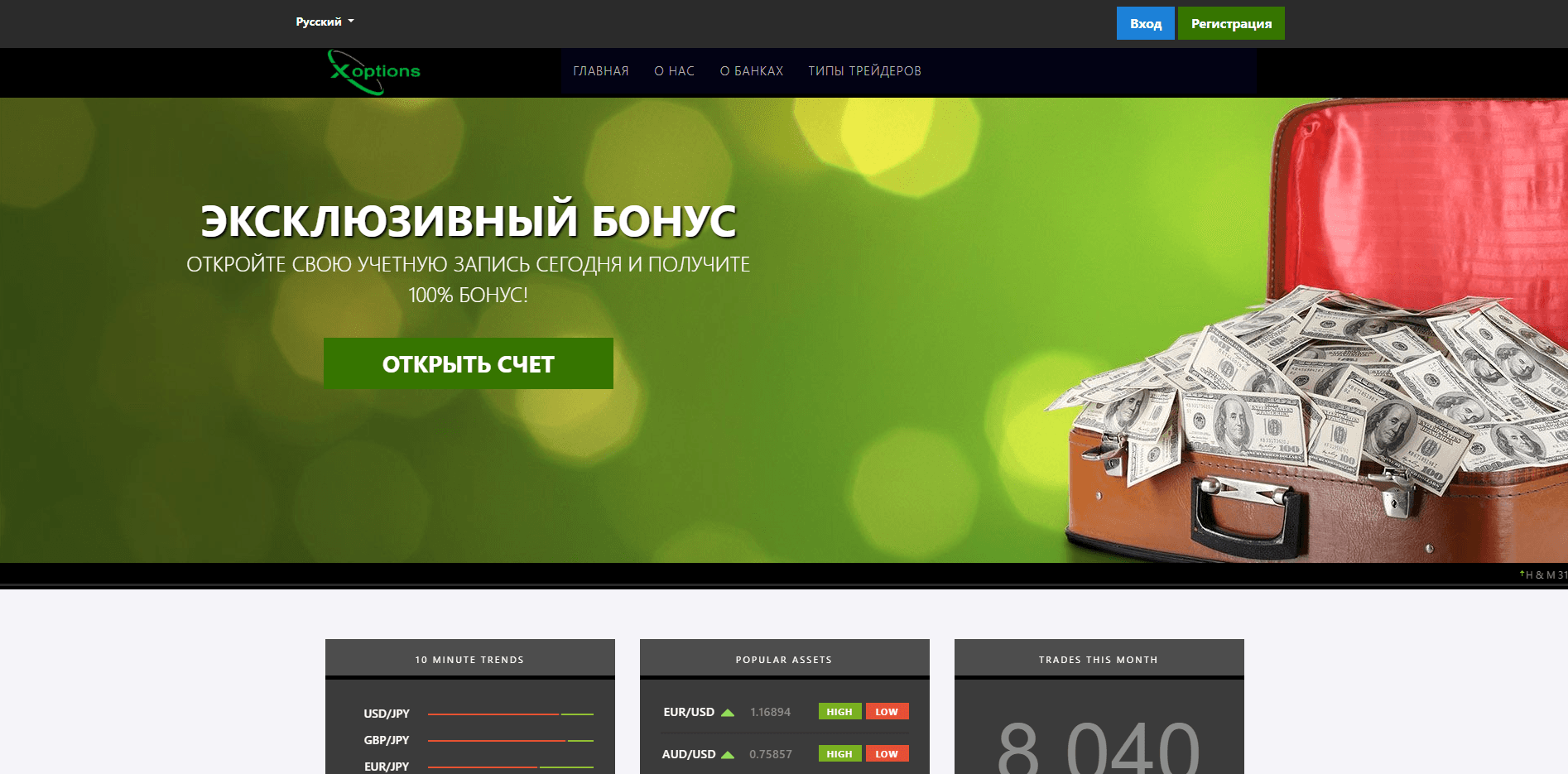 XOptions отзывы и обзор. Развод, лохотрон или правда. Только честные и правдивые отзывы на Baxov.Net