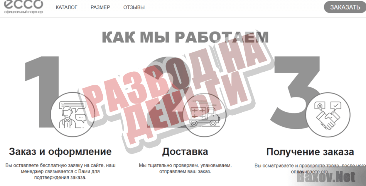 Discount ECCO - Развод на деньги